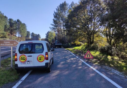 A Xunta iniciará este luns novos traballos de limpeza nas marxes das estradas autonómicas das provincias da Coruña, de Lugo e de Ourense